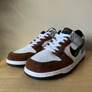 Nike Dunk Low Men’s Size 10 Brown and Grey Customs